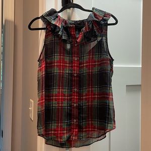(NWT) J. Crew Women’s Plaid Blouse